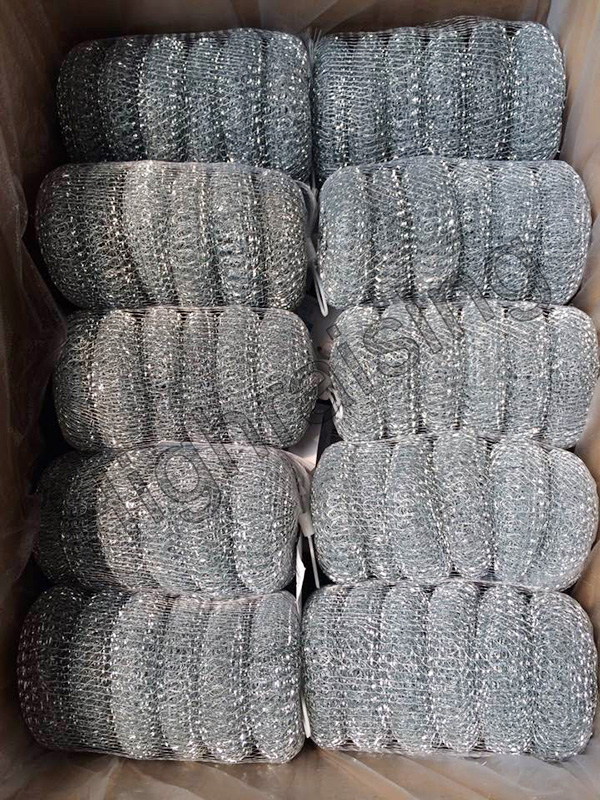 W series galvanized wire and stainless steel mesh pocket